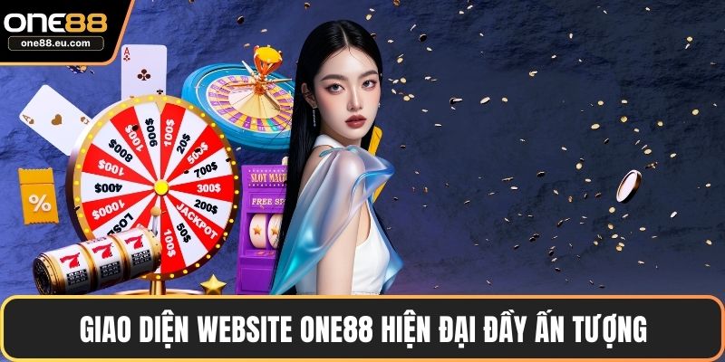 Trang chủ 4 Giao diện website ONE88 hiện đại đầy ấn tượng